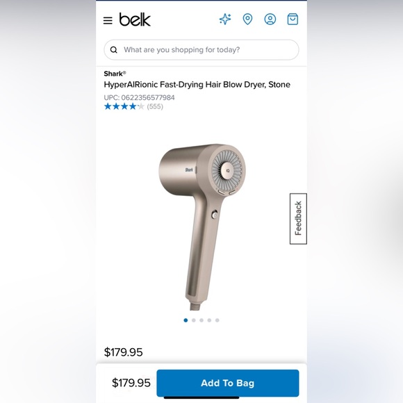 Shark HyperAlRionic Hair Dryer - Picture 8 of 8